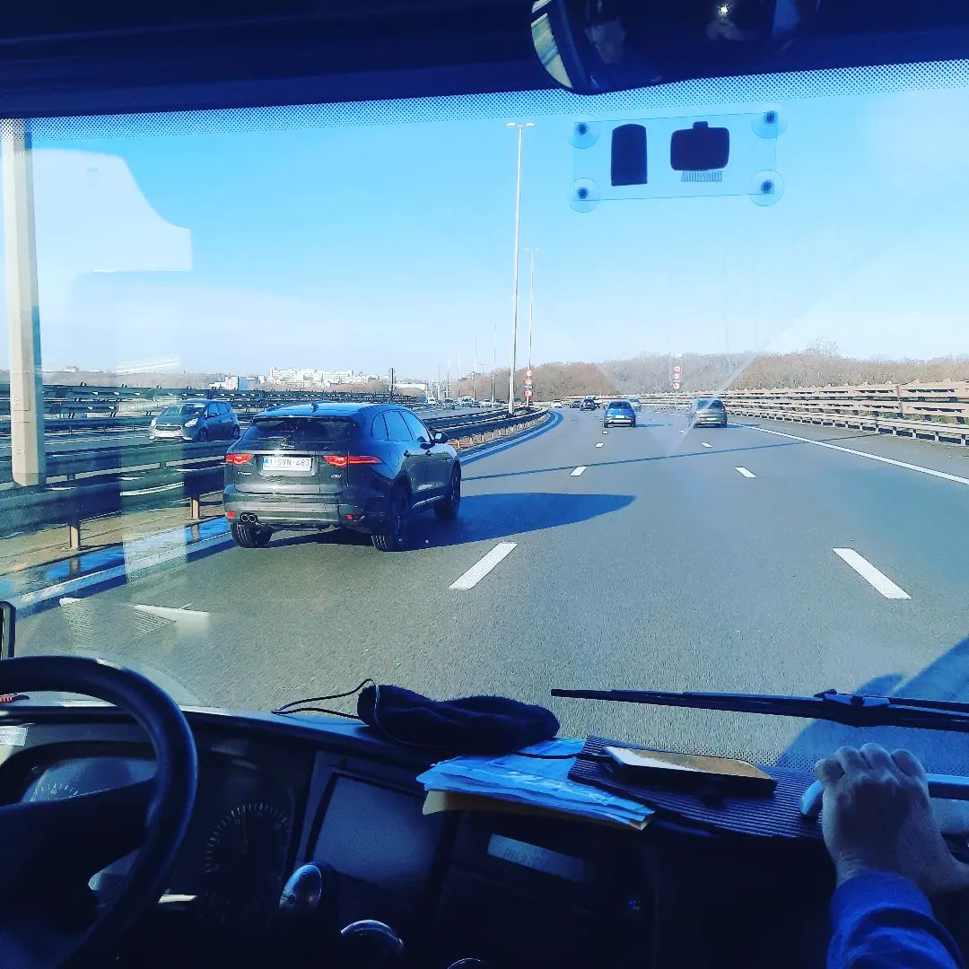 Vilvoorde... we komen aan rond 9.15 uur.